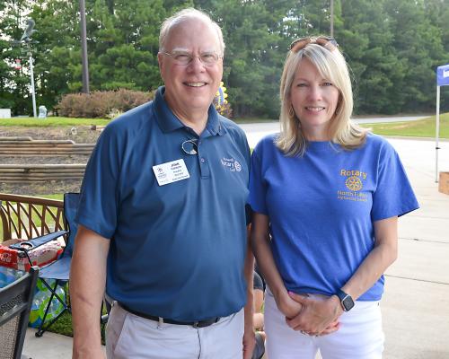 Lisa and John Carruth at First Responder Drive Thru BBQ.jpg