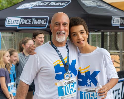 George and Christian at finish.JPG