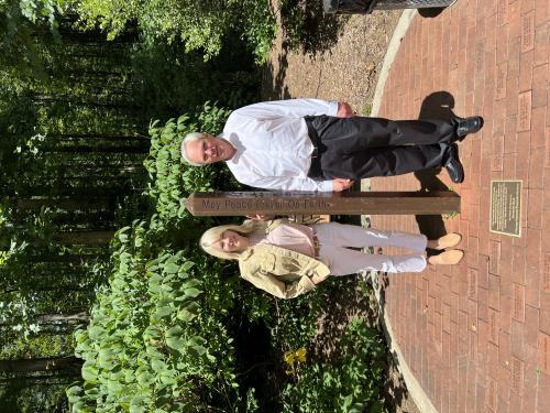 DG George and Lisa at Reflection Garden.jpg