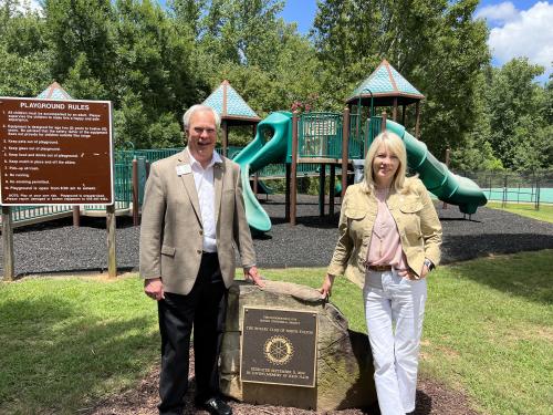 DG George and Lisa at All Access Playground.jpg